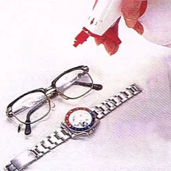 メガネや時計、貴金属などの汚れ落とし、除菌、抗菌